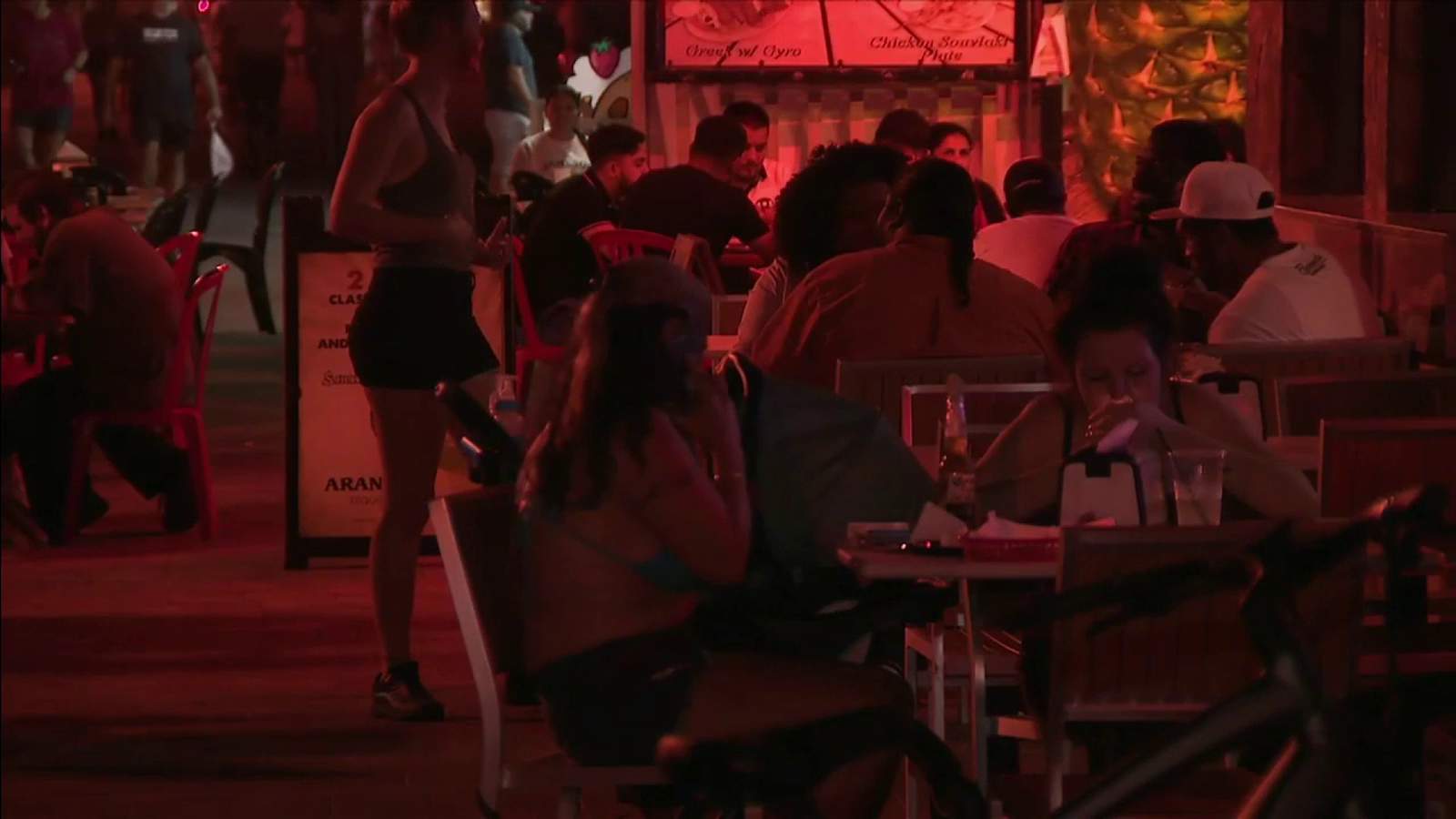 Café zones set up in Hollywood add more outdoor seating, more social distancing