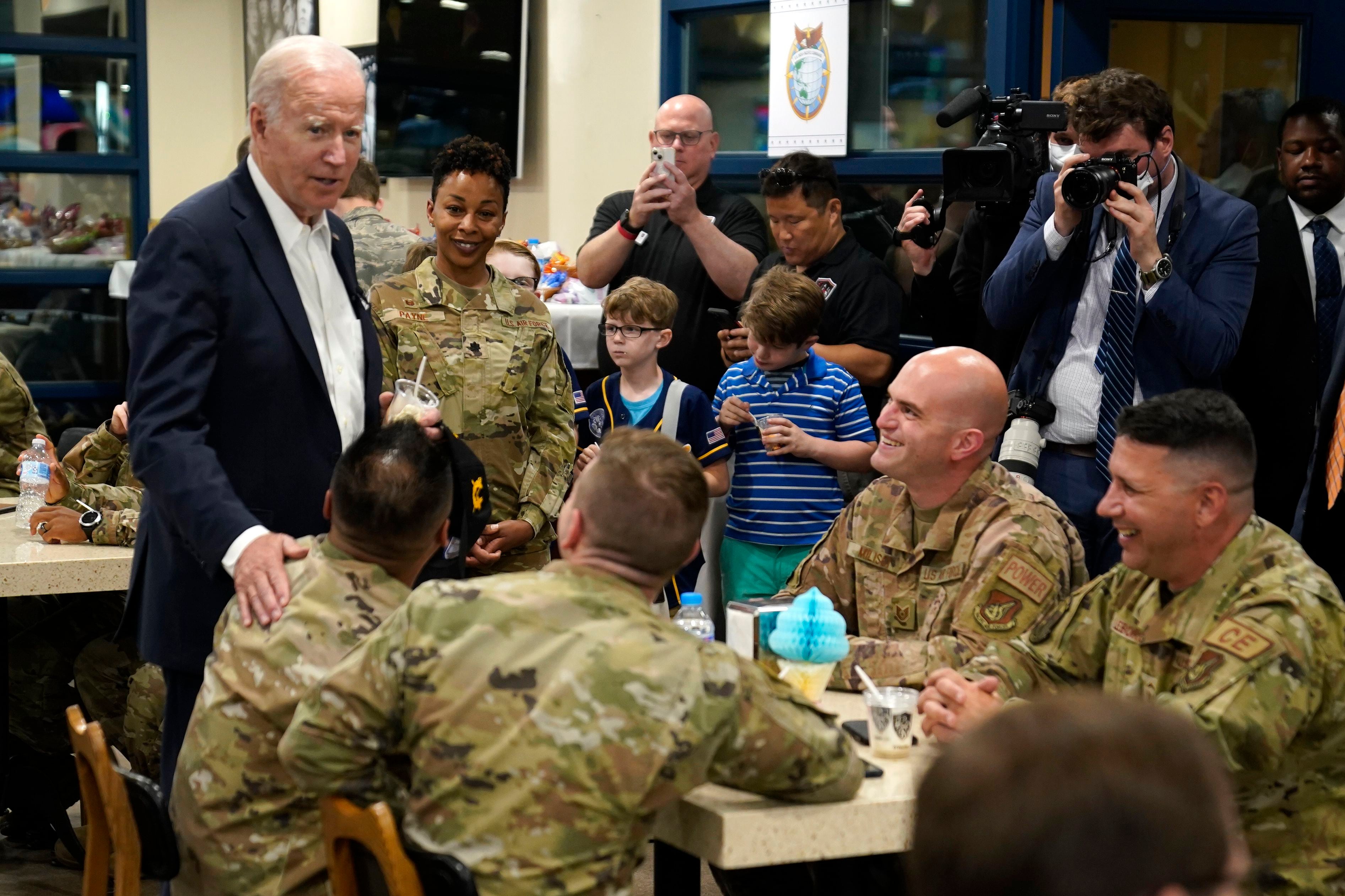 Biden pushes economic, security aims as he ends SKorea visit