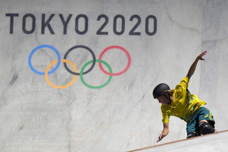 Aussie skater uncorks 'stealthy' trick for gold in Tokyo
