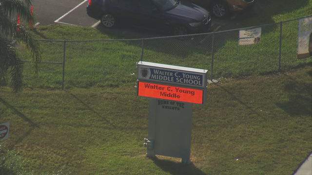 Individual At Walter C Young Middle School In Pembroke