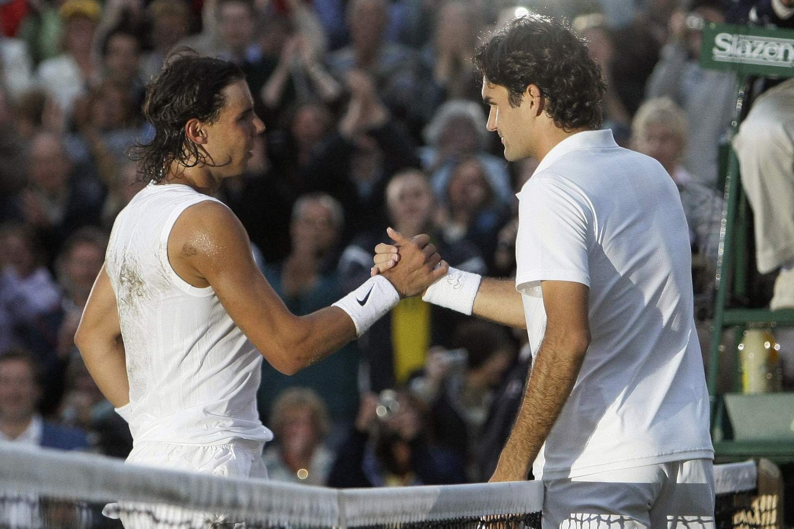 AP Was There: Nadal edges Federer 9-7 in 5th at Wimbledon