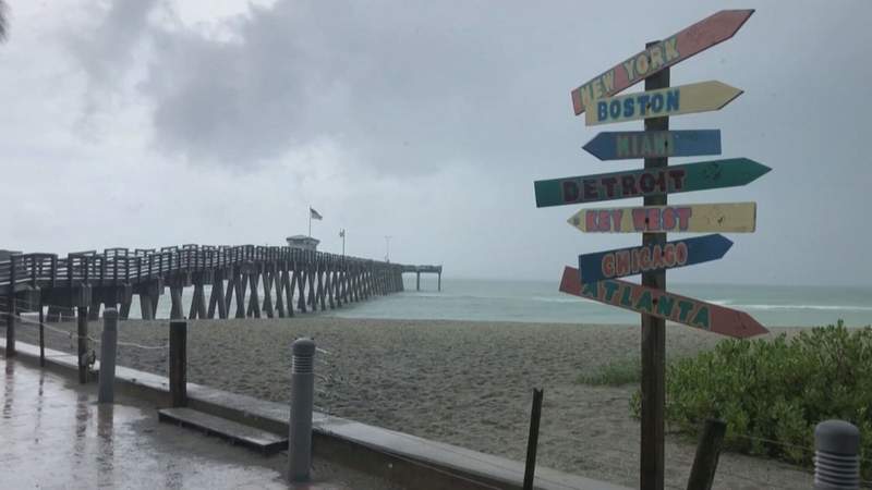 Part of Florida’s Gulf coast preparing for Hurricane Elsa to make landfall Wednesday morning