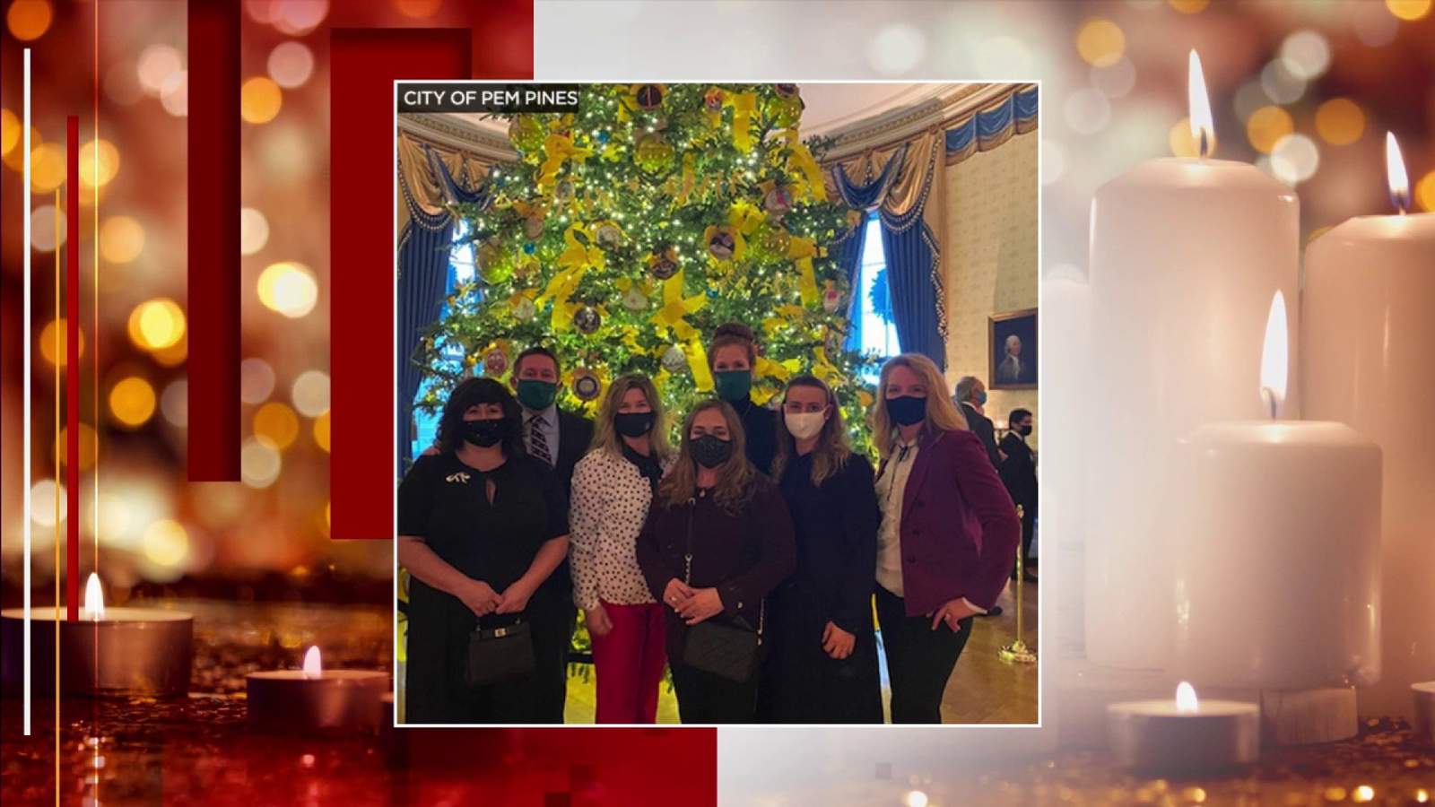 South Florida art teacher helps decorate White House Christmas tree