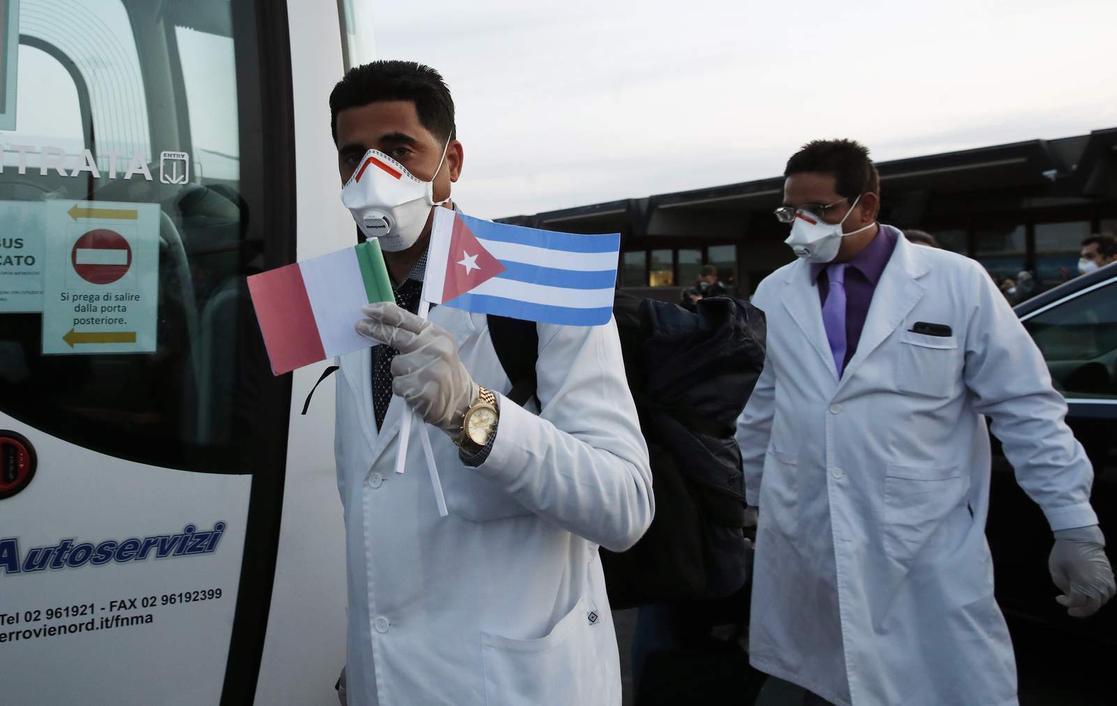 Cuban docs fighting coronavirus around world, defying US