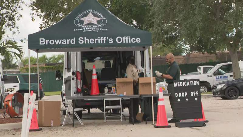 Broward Sheriff’s Office hosts event to collect and dispose of unwanted medications