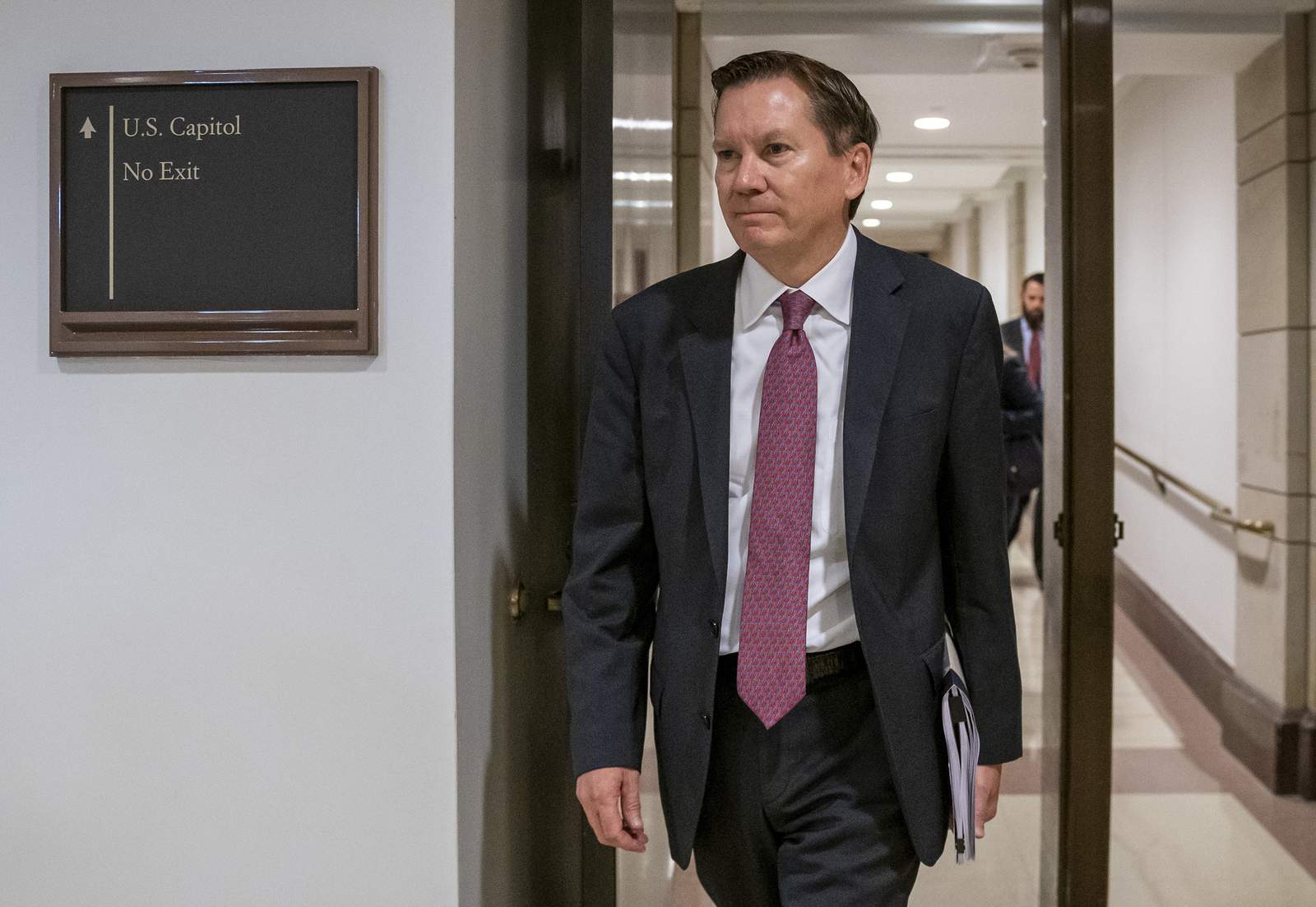 Intelligence official 'disappointed' after ouster by Trump