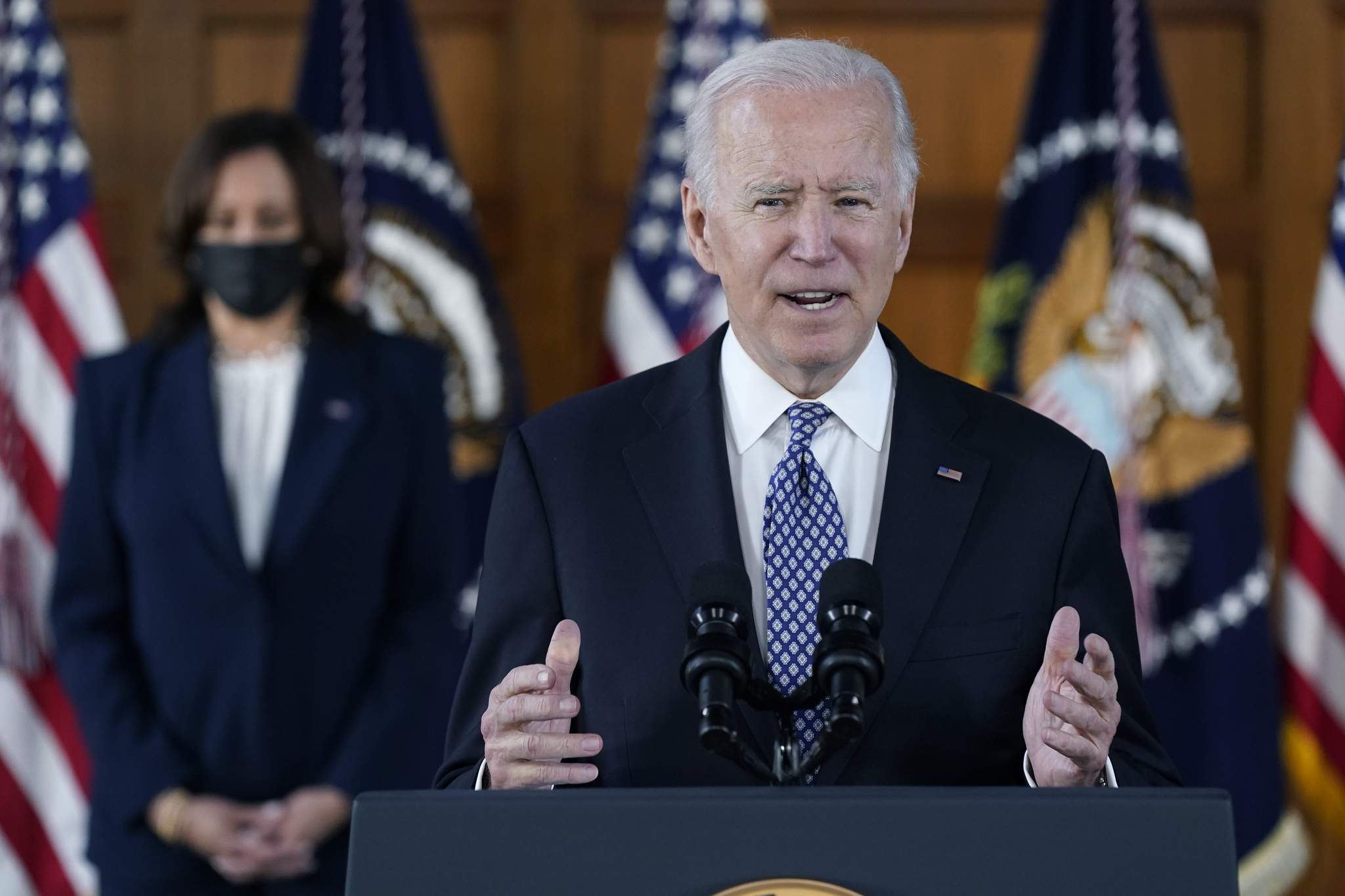 'Speak out:' Biden, Harris decry racism during Atlanta visit