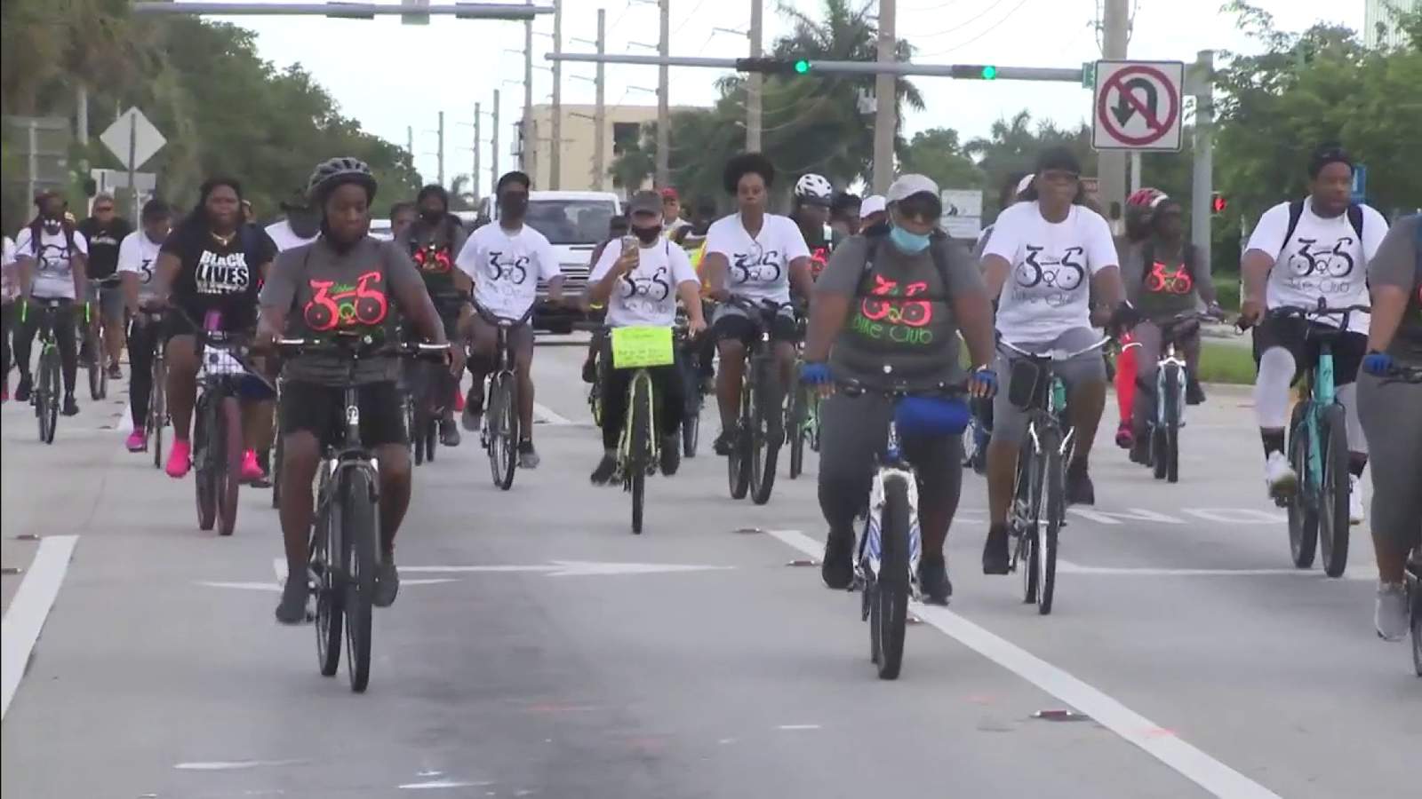 Peaceful cycling protesters in Miami-Dade say theyre on two wheels for one reason