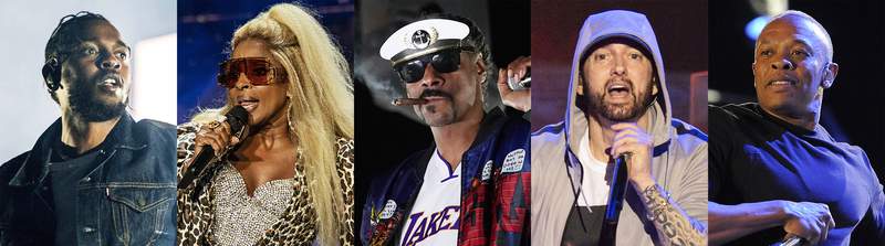 Dre, Snoop, Eminem, Blige, Lamar to perform at Super Bowl