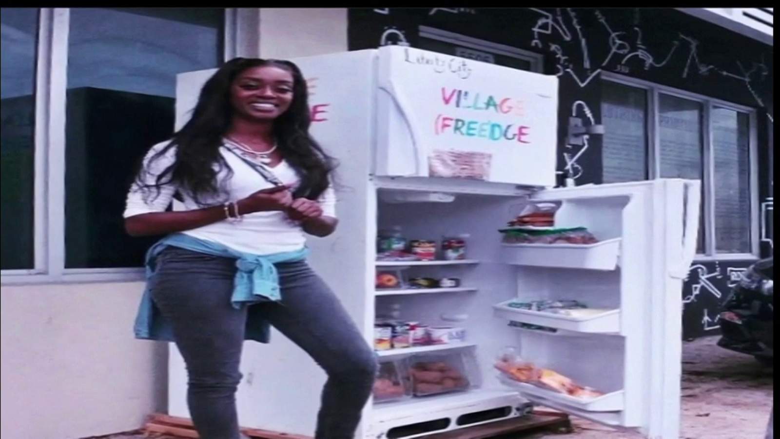 Holiday grinches steal ‘village’ fridge in Liberty City