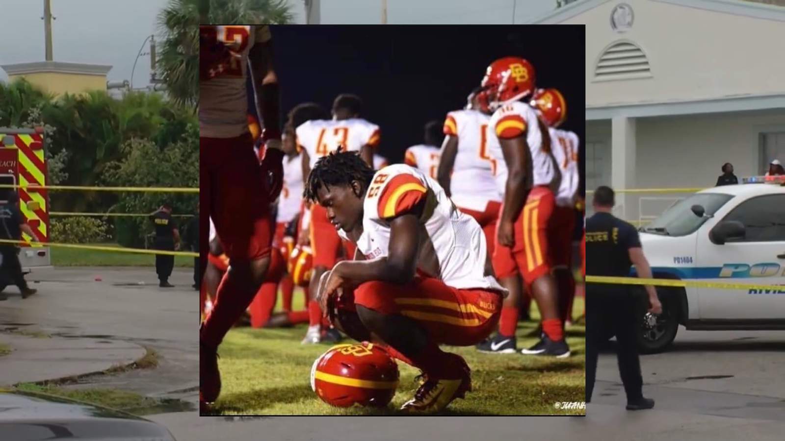 Parents Mourn Death Of Teenage Son Killed Outside Church In