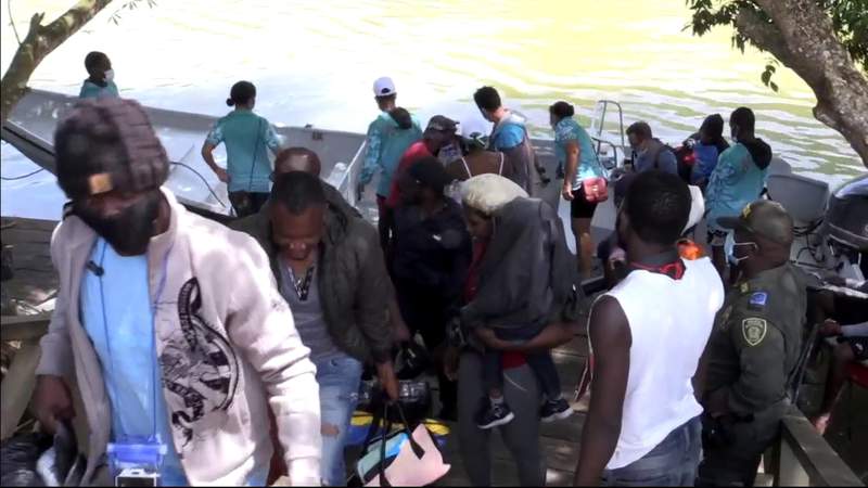 More Haitian migrants face deadly jungle after crossing Colombia-Panama border