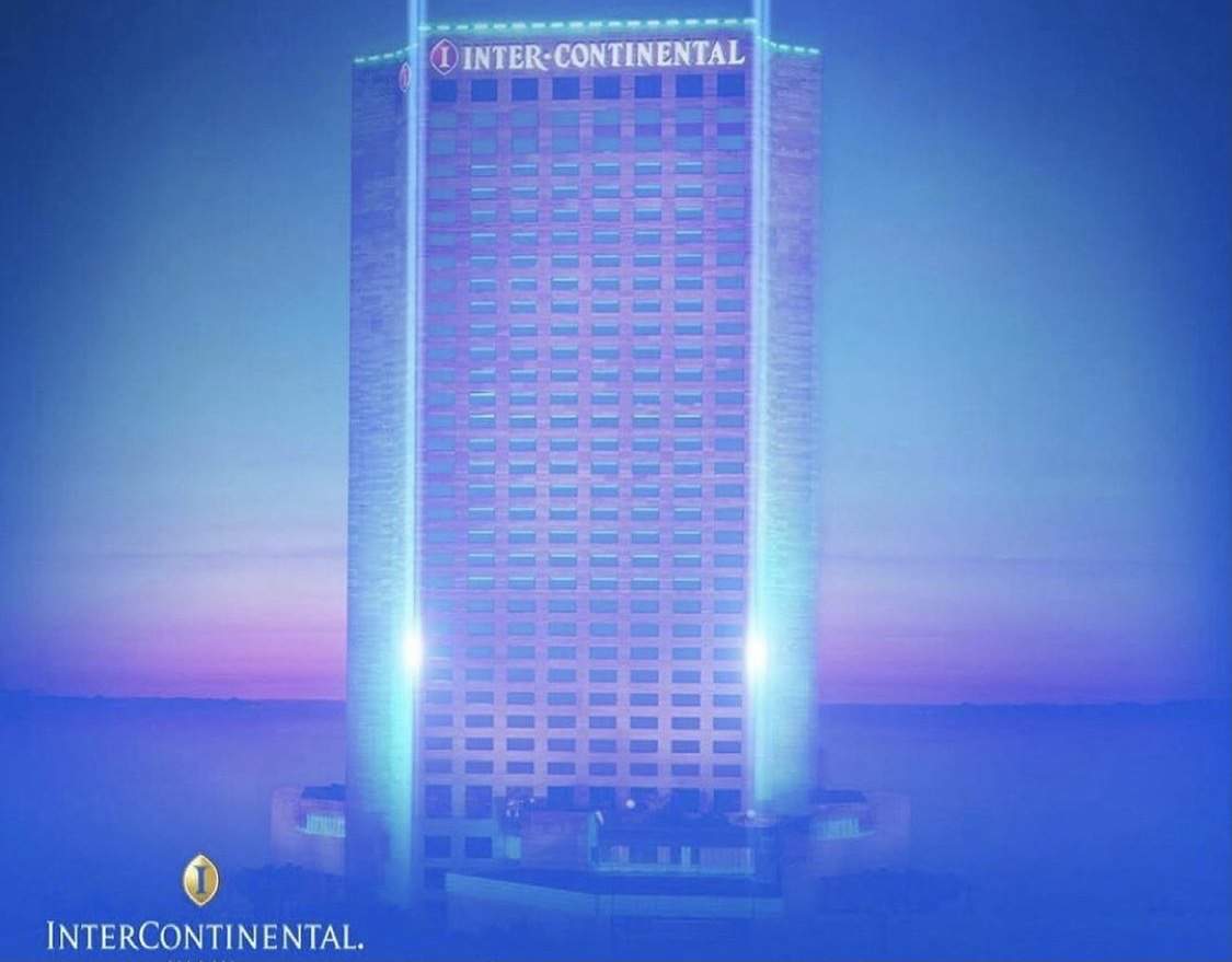 InterContinental Miami lights up blue for Autism Awareness and Acceptance Month