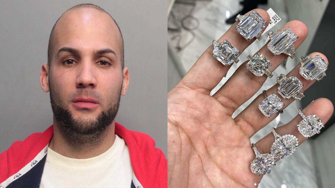 Miami man accused of trying to sell custom ring stolen from hotel room of famed jeweler