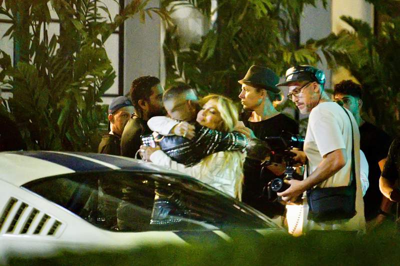 J-Lo spotted on Española Way on Miami Beach