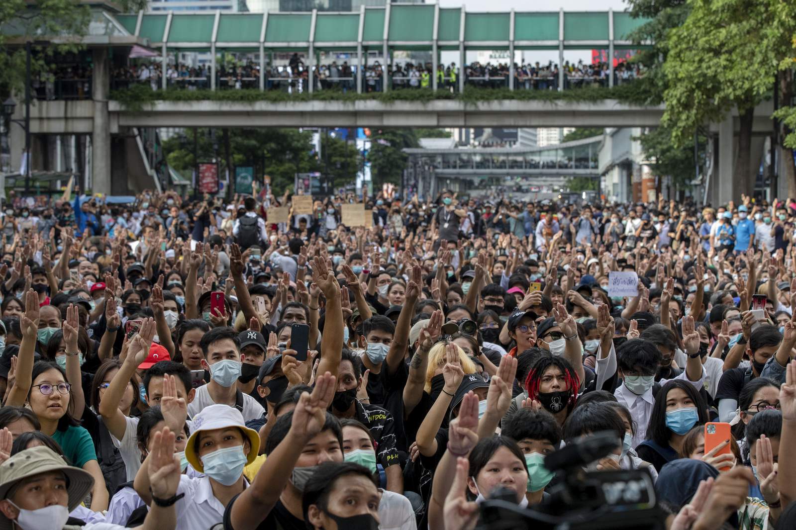 Thailand declares emergency after unprecedented protest