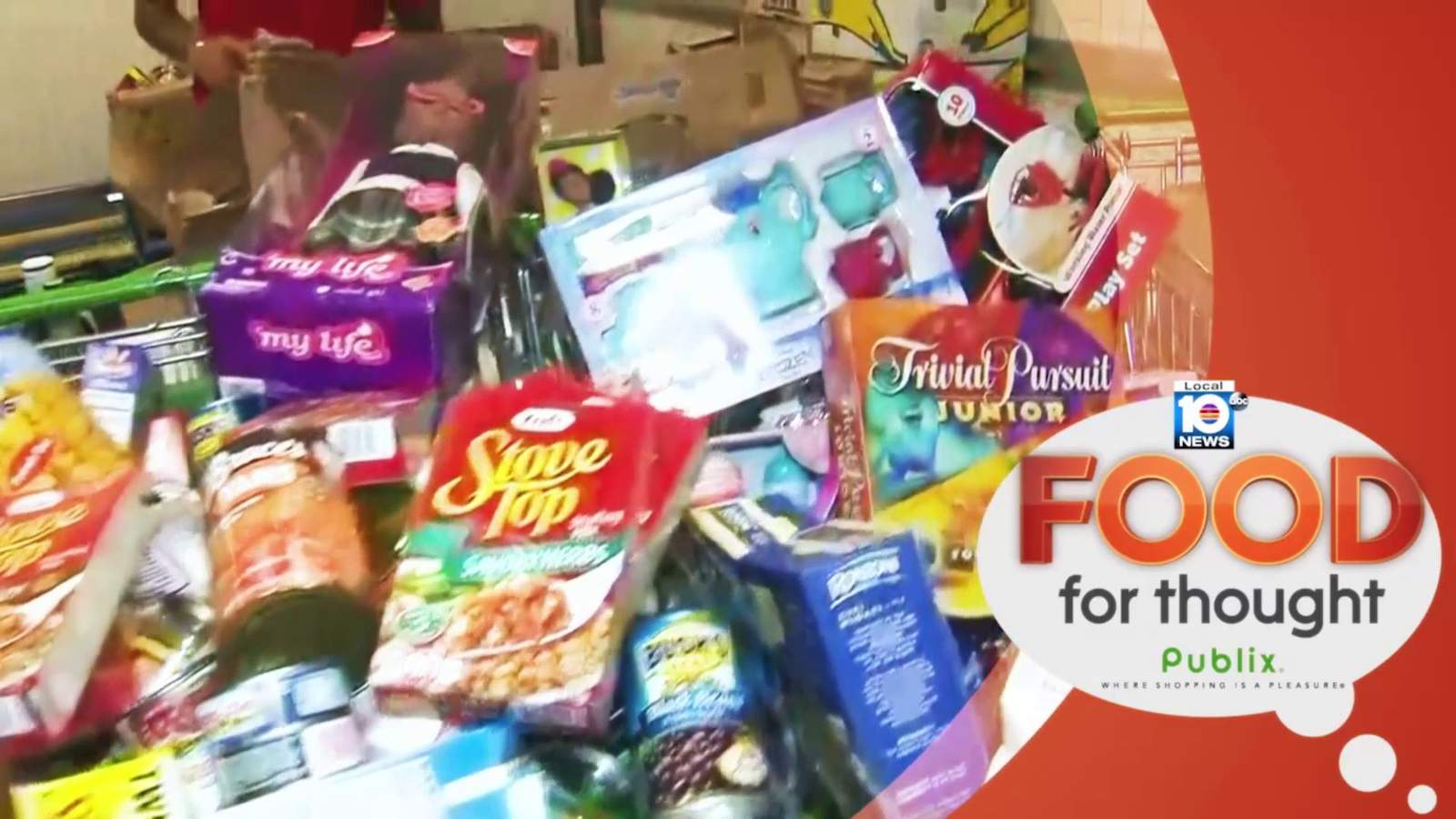 Local 10, Publix team up for Food For Thought