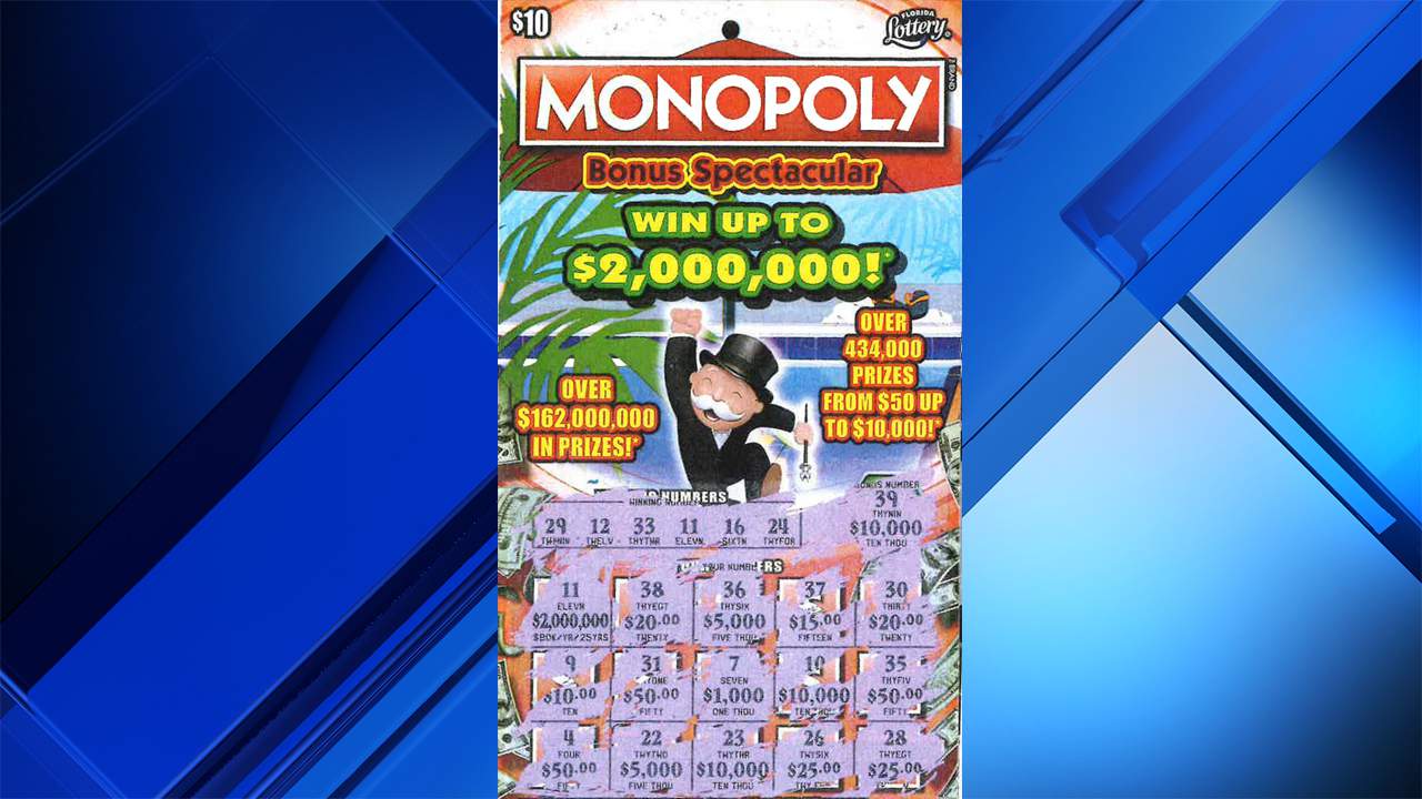 Monopoly is the ticket to $2 million for South Florida scratch-off player