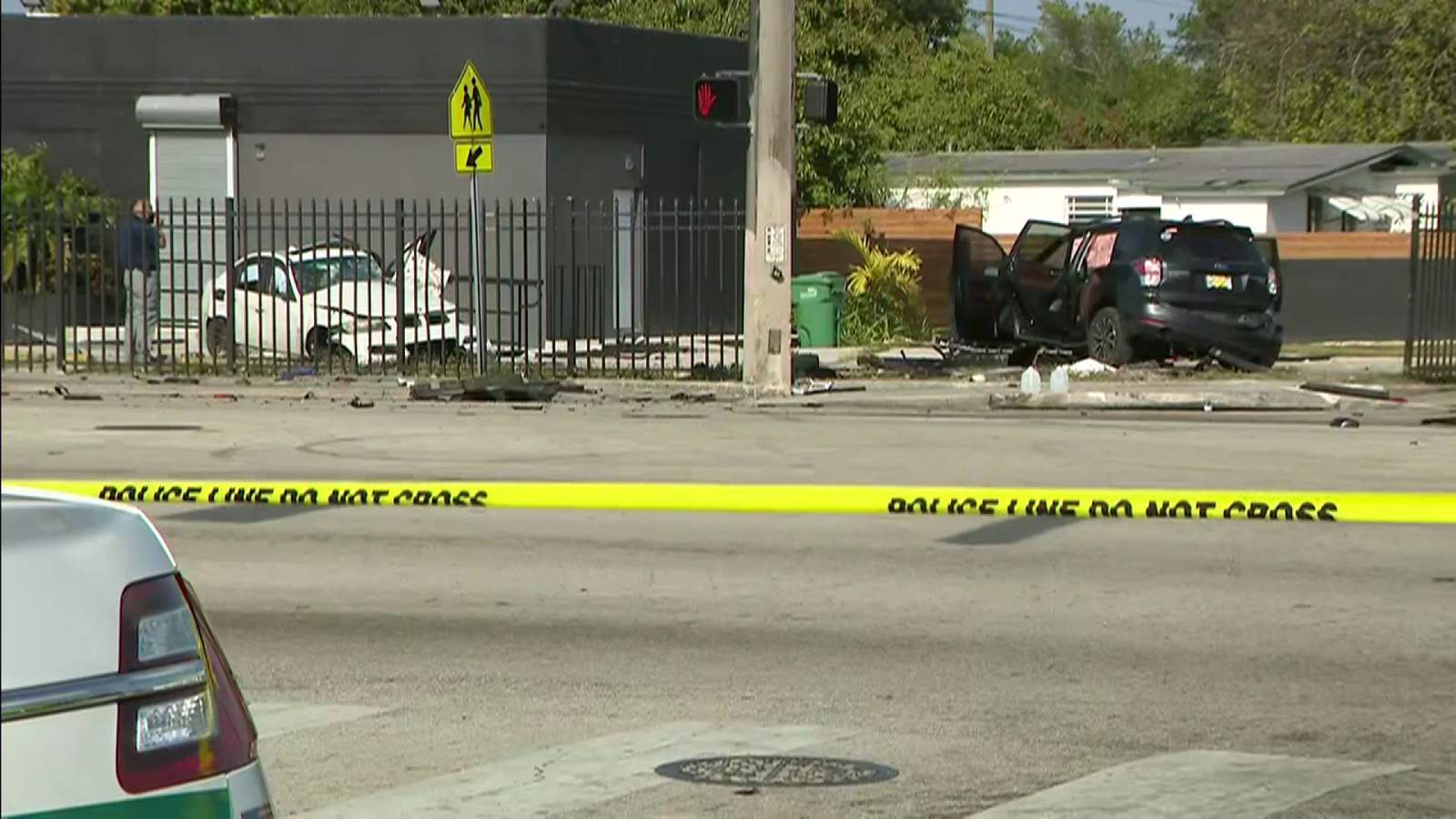 Accidente al noroeste de Miami-Dade envía a 3 niños y 1 adulto al hospital