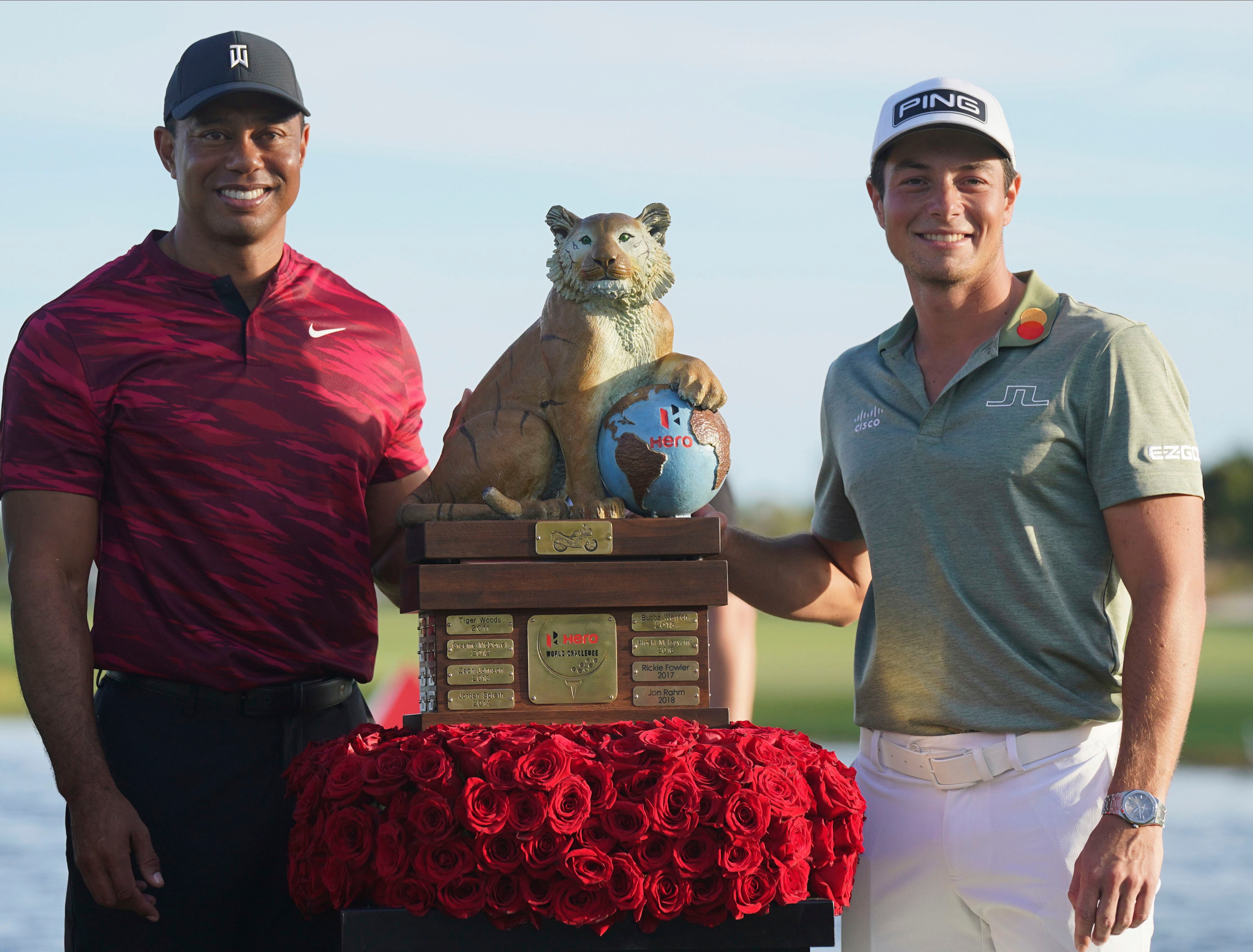 Scheffler makes it look easy for 3-shot victory in the Bahamas. Tiger Woods  finishes 18th