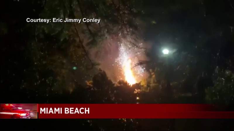 Miami Beach residents experience power outages after fire