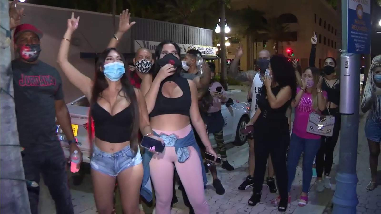 ‘We want to work,’ Broward nightlife workers shout during protest