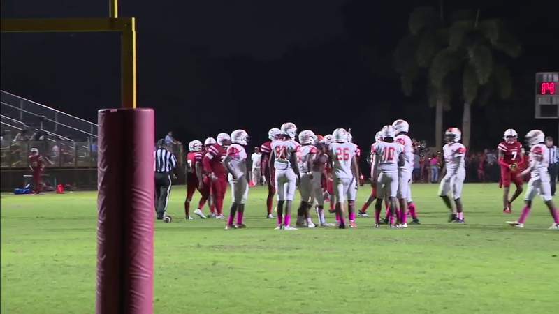 New security screening causes long line at Broward high school varsity football game
