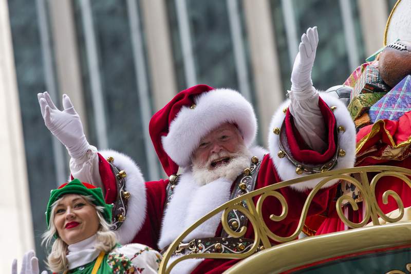 Santa Claus is coming back to Macy’s this holiday season