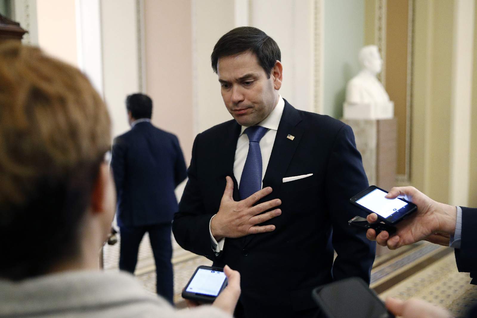 Rubio, now intelligence chair, warns of virus misinformation