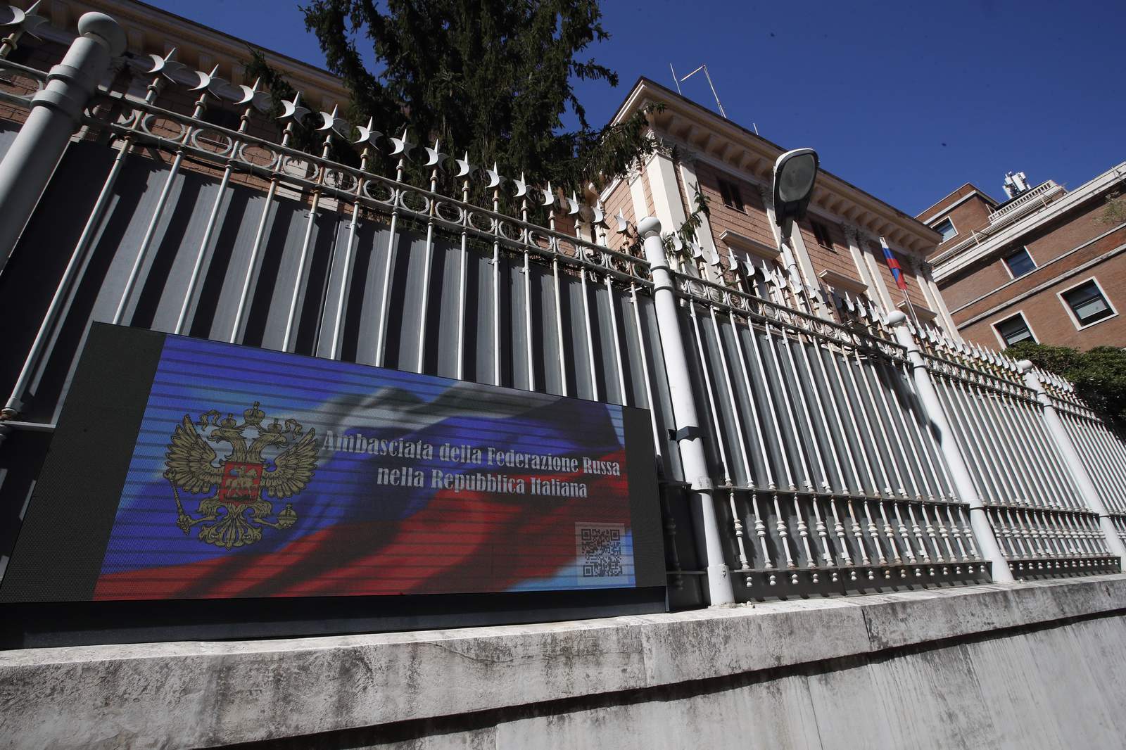 Italy orders 2 Russian Embassy officials expelled for spying