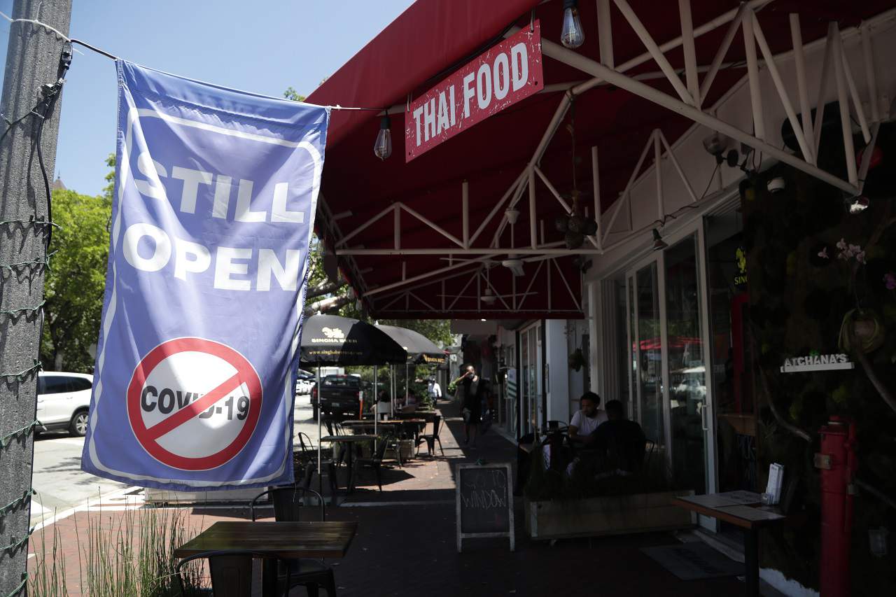 Relief has come for Miami’s sidewalk cafes