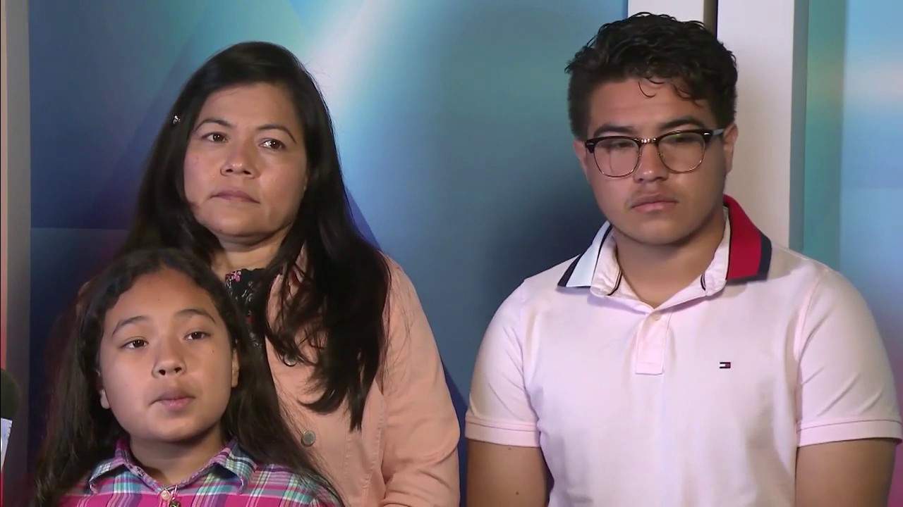 Rev. Noé Aguilar's family talks about the pain of knowing that he is fighting for his life at Jackson Memorial Hospital.