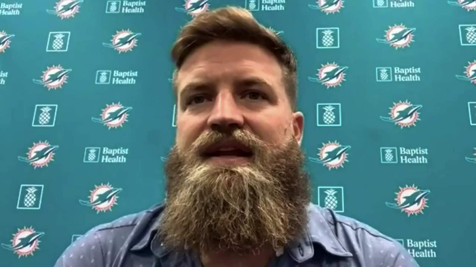 Watch: Dolphins “Placeholder” Fitzpatrick Excited to Work with Tua
