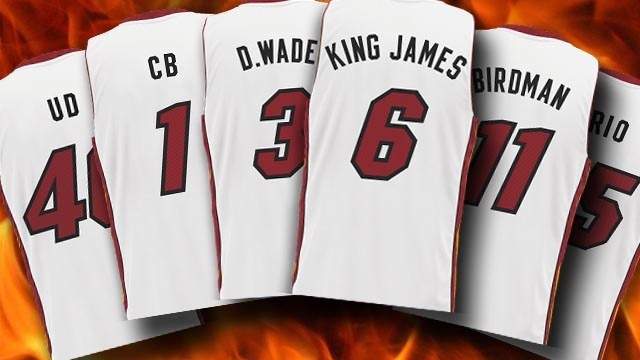 Heat To Play In Nickname Jerseys On Friday