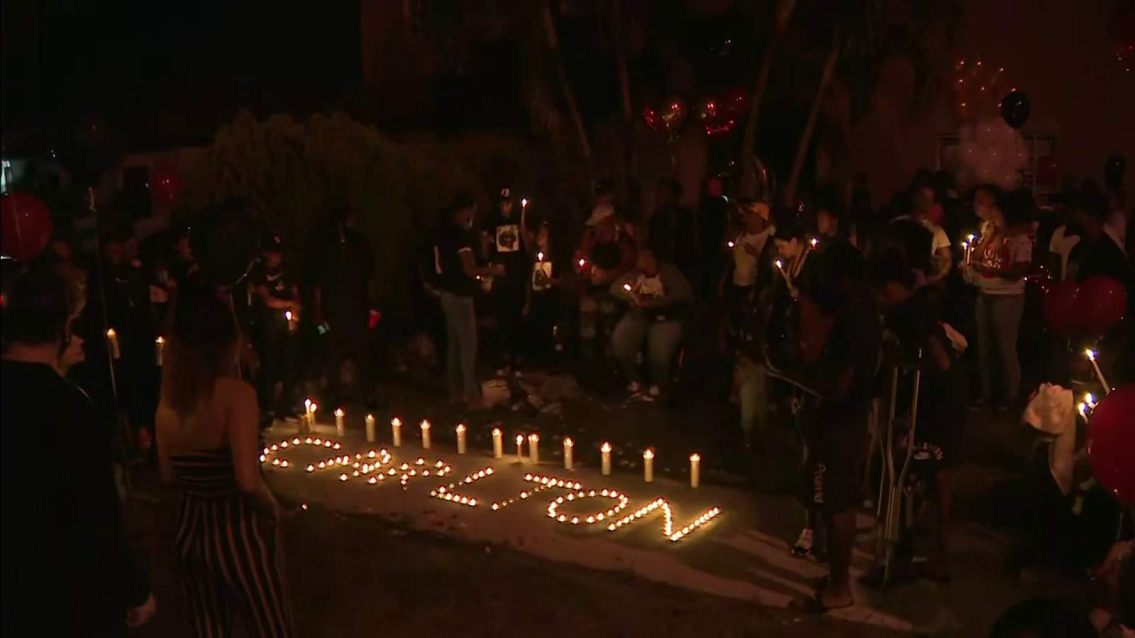 Friends, family gather to mourn man killed by teenage family member