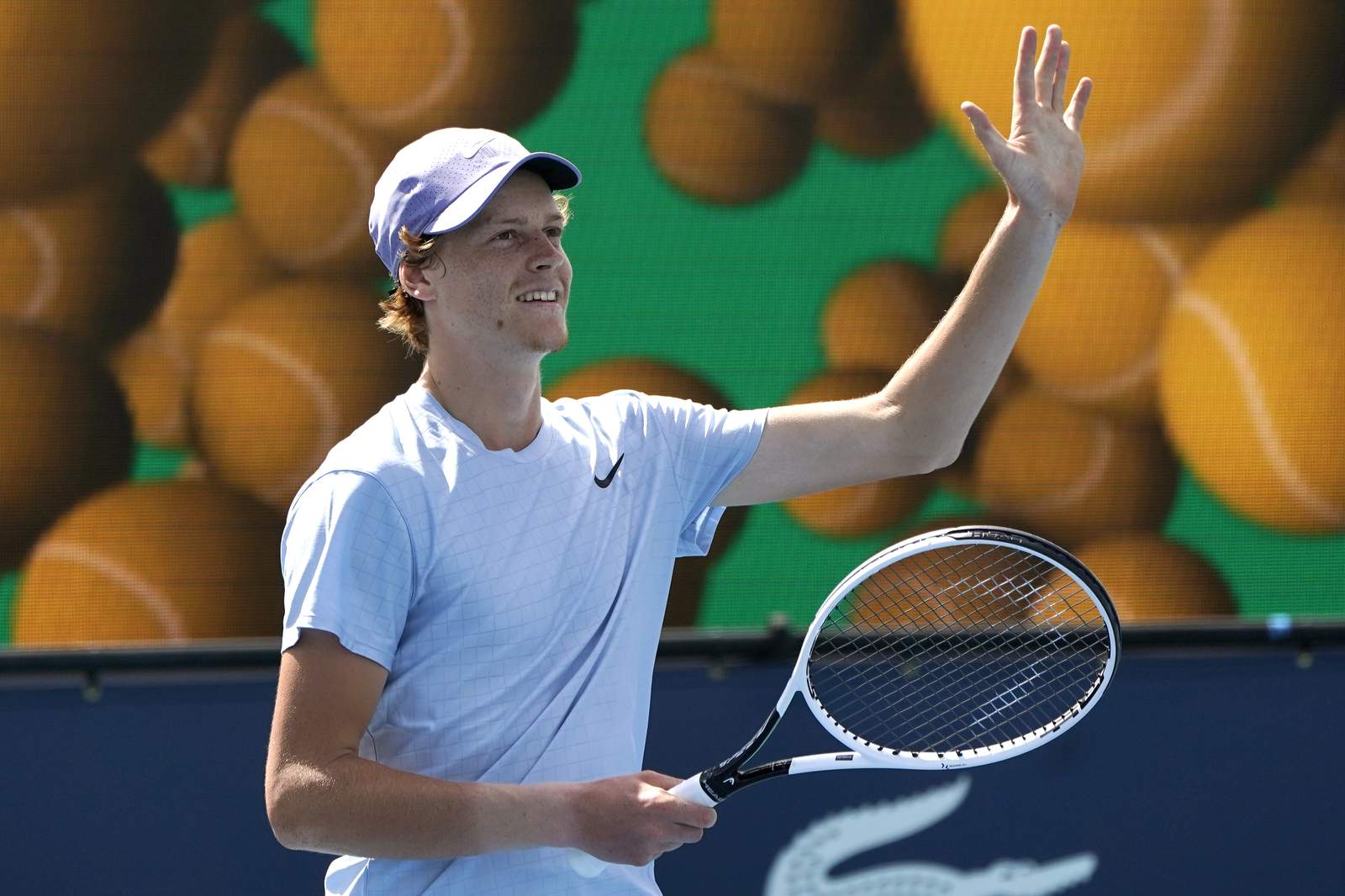 Italian 19-year-old Jannik Sinner reaches Miami Open final