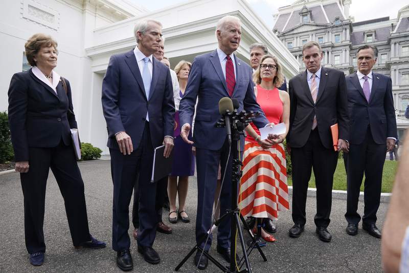 Key GOP senators balk at terms of Biden infrastructure bill