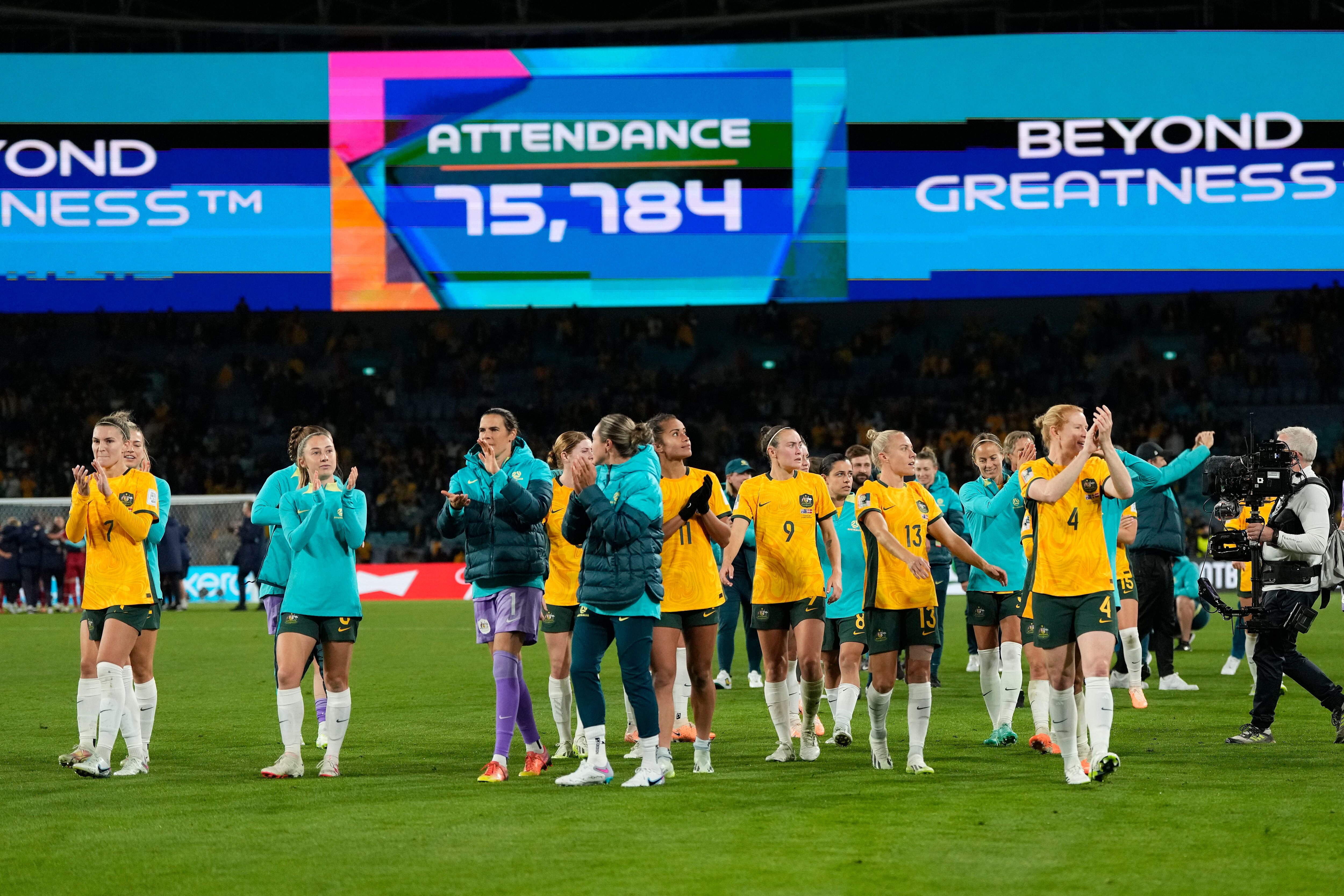 How women's sport soared in 2023 World Cups, record crowds