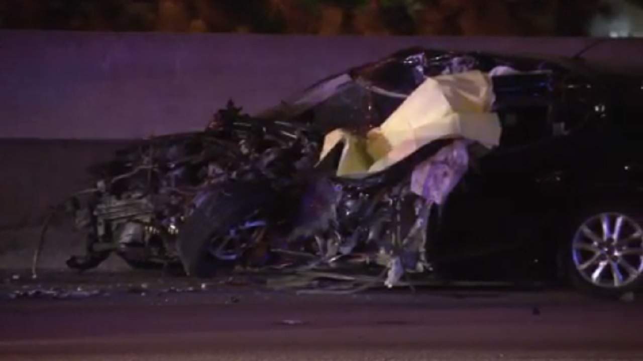 Fatal wrong-way wreck shuts down part of Palmetto Expressway