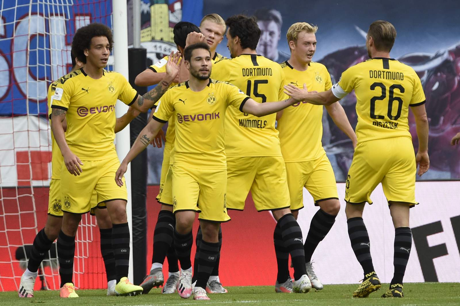 Haaland goals secure Bundesliga runner-up spot for Dortmund