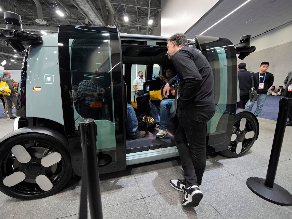 Image linked from the original feed: Some robotaxis approved to operate without steering wheels and losing the brake pedal could be next
