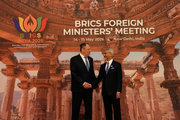 BRICS foreign ministers meet in India as Iran war, oil prices and divisions test the bloc's unity