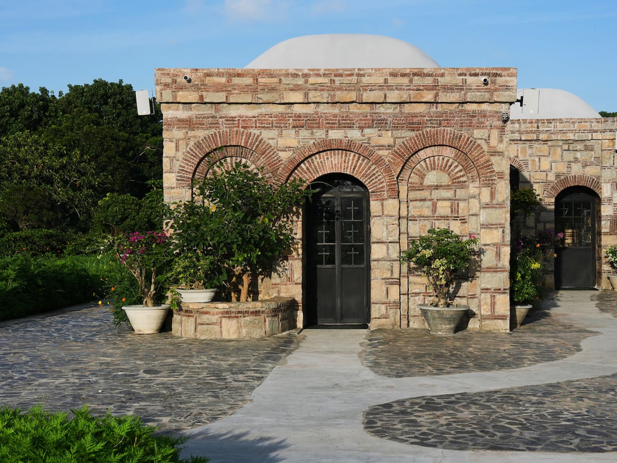 Image linked from the original feed: Replica of the Virgin Mary’s House draws Catholic devotees in the Philippines