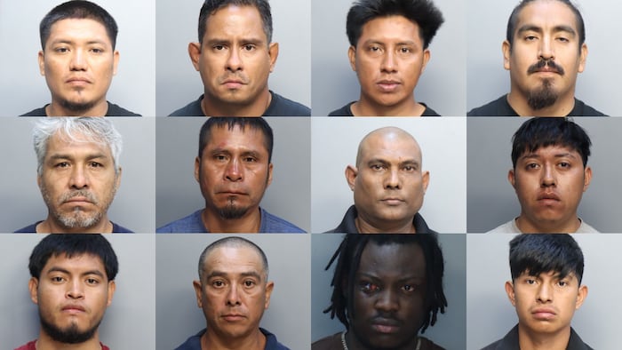 Twelve men arrested in child sex trafficking sting in Miami-Dade ahead of World Cup