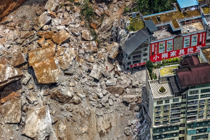 Landslide in China's Chongqing kills at least 8 and leaves 34 missing