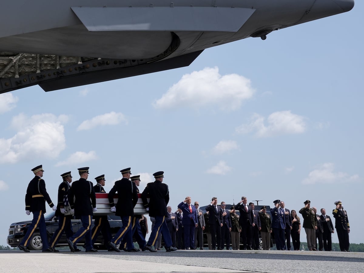 Image linked from the original feed: Pentagon's official Iran war death toll no longer lists 4 troops killed during renewed fighting