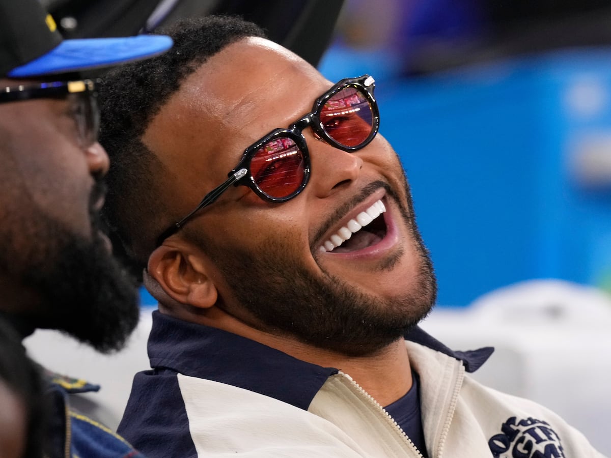 Image linked from the original feed: McVay says Aaron Donald is still contemplating a return to the Rams. They won't rush his decision