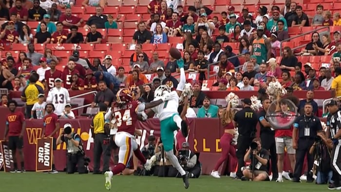 Dolphins’ starters shine, backups struggle in 20-7 loss to Commanders