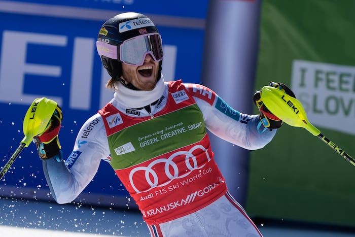 Atle Lie McGrath wins first World Cup slalom since his Olympic exit into the forest