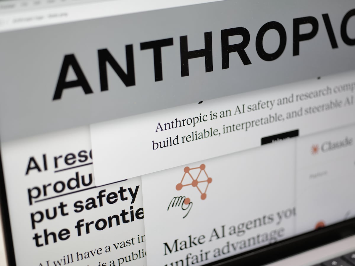 Image linked from the original feed: Anthropic says its AI models hacked 3 organizations during testing